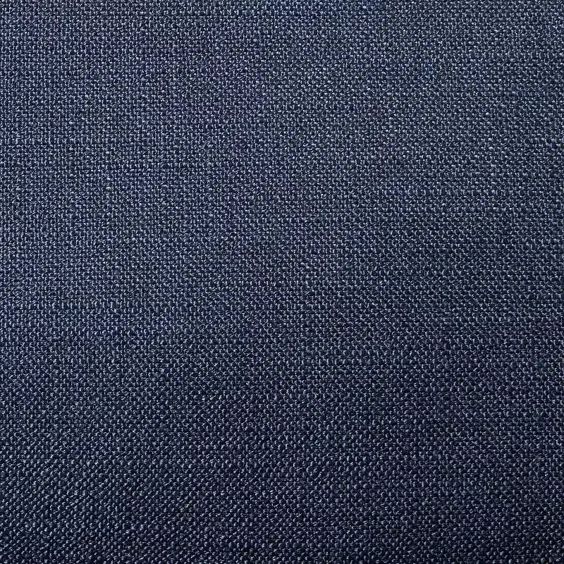 Padded Slipcover Ottoman, Blue, Square