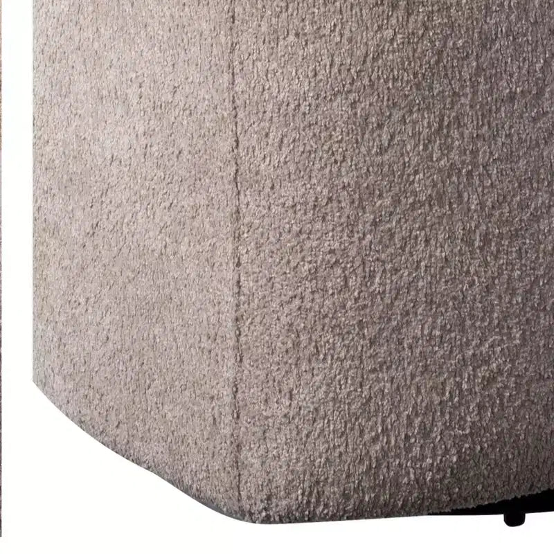 Upholstered 360° Swivel Chair with High-Density Foam Cushion
