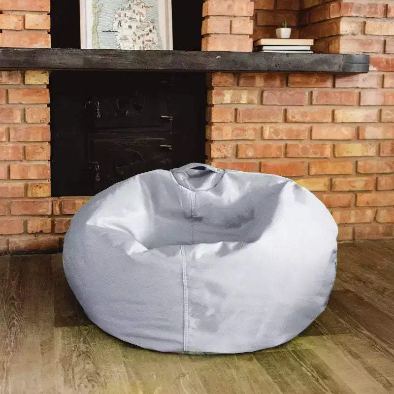 Classic Bean Bag Chair for Kids, Durable Stain-Resistant Fabric