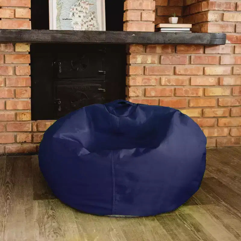 Classic Bean Bag Chair for Kids, Durable Stain-Resistant Fabric
