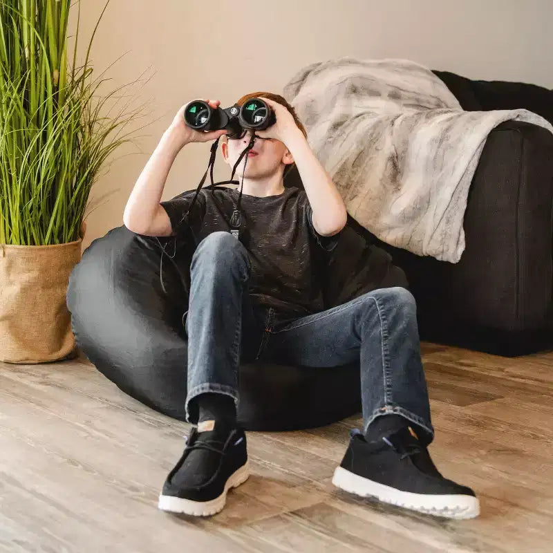 Classic Bean Bag Chair for Kids, Durable Stain-Resistant Fabric