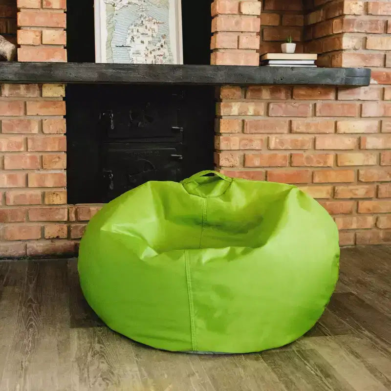 Classic Bean Bag Chair for Kids, Durable Stain-Resistant Fabric